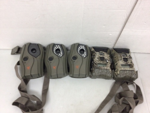 Lot of (5) Trail Cameras, Untested, E-Commerce Return - Lot 984