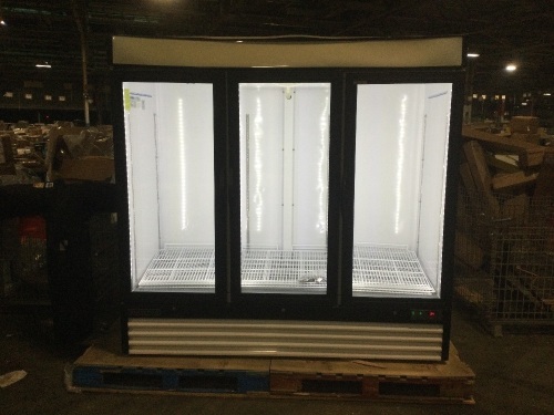Maxx Cold X-Series Triple Door Merchandiser Refrigerator, 72 cu. ft. - Lot 13