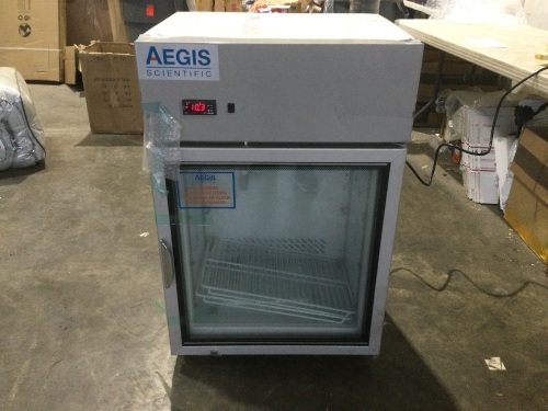 Aegis Scientific 3.5 cu. ft. Undercounter Freezer for Lab Use - New Scratch and Dent - Lot 23