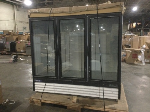 Central Exclusive 69K-119 Swing Glass Door Freezer, 3 Doors - Untested, Used - Lot 39