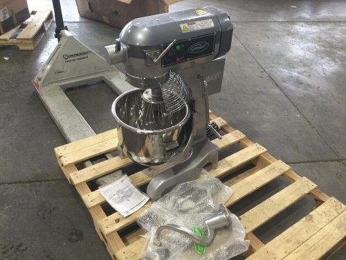 General GEM120 20-Quart Commercial Planetary Floor Mixer - For Repair, Unused Condition - Lot 40