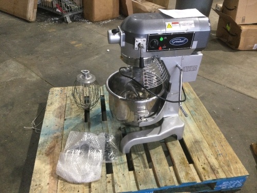 General GEM120 20-Quart Commercial Planetary Floor Mixer - Does Not Power On, Has Damage. SEE PICS! - Lot 41