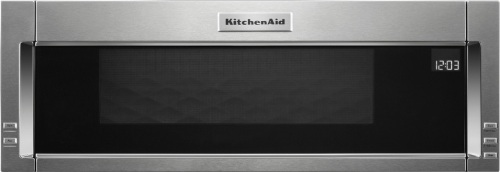 KitchenAid 1.1 Cu. Ft. Over-the-Range Microwave with Sensor Cooking, Stainless Steel  - Lot 69
