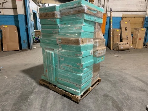 Pallet of (42) Makeup Mirrors and Jewelry Armoires - Lot 72