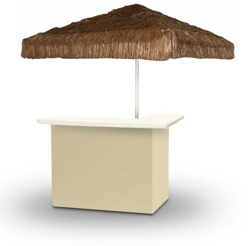 Best of Times Portable Bar with Cooler Insert, Travel Case, & Umbrella - No Fabric Bar Cover  - Lot 85