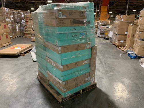 Pallet of (40) Makeup Mirrors and Jewelry Armoires - Lot 128