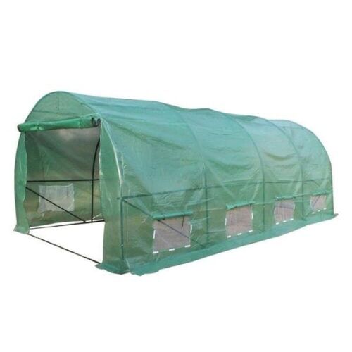 20' x10' x7' Green Portable Outdoor Garden Walk in Greenhouse - Lot 197