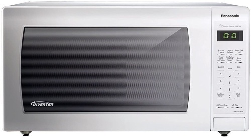 PANASONIC 1.6 cu. ft. 1250W Countertop Microwave Oven with Inverter Technology, Genius Sensor, Turbo Defrost - Lot 388
