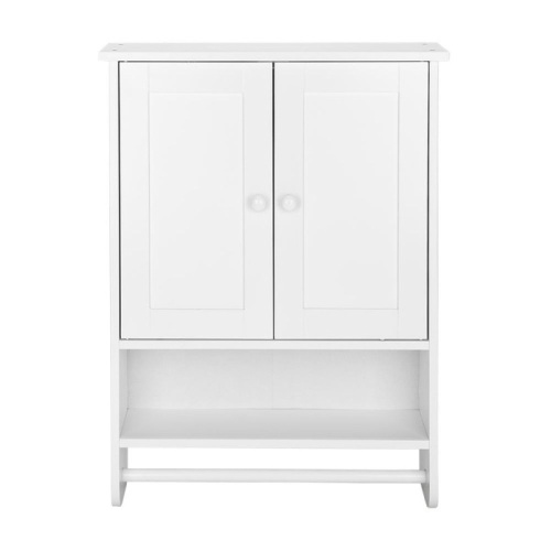 Wall Mount Bathroom Cabinet with 2 Doors & Shelf   - Lot 545