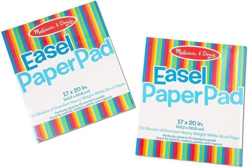 Melissa & Doug Easel Pad, 17 x 20 inches, 50 Sheets, 2-Pack - Lot 560