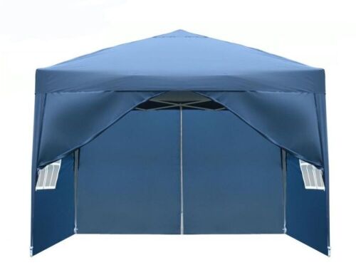 10 Ft. W x 10 Ft. D Metal Pop-Up Canopy - Lot 621