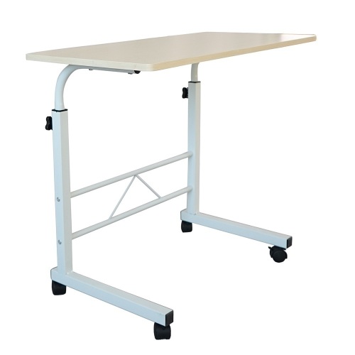 Adjustable Rolling Side Table  - Lot 654