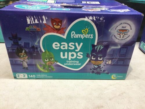 Pampers Easy Ups Training Underwear, Size 2T-3T, 140 ct  - Lot 678