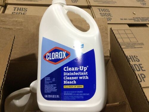 Lot of (27) Cases of Clorox Clean-Up Disinfectant Cleaner with Bleach, 1 Gal, 4 Ct - Lot 688