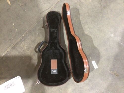 Lykos 27.7" Leather Ukulele Hard Case for Student 26" Tenor Ukulele - Lot 691