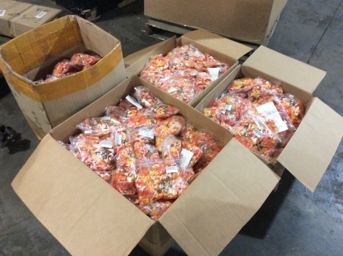 Lot of Approx (300) Lighted Fall Leaves Garlands - Lot 692