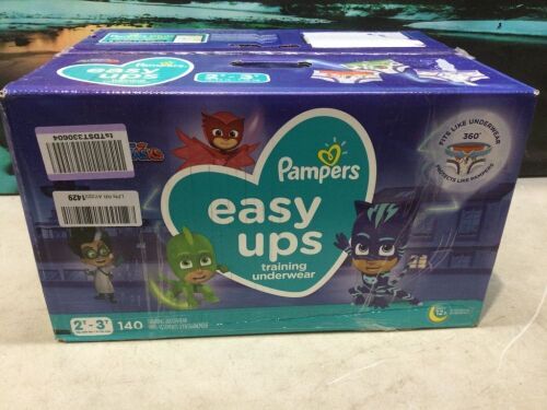 Pampers Easy Ups Training Underwear, Size 2T-3T, 140 Ct  - Lot 698