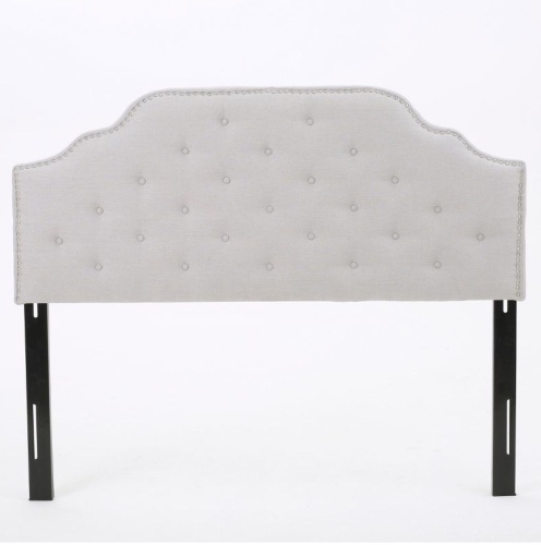 Full/Queen Studded Upholstered Headboard  - Lot 783