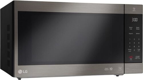 LG NeoChef 2.0 Cu. Ft. Countertop Microwave, Black Stainless Steel - Lot 866