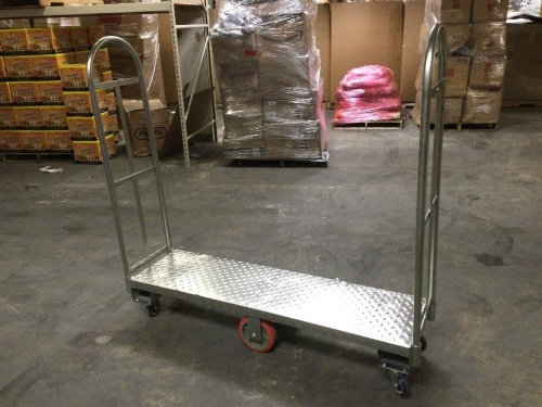 16" x 60" Aluminum U-Boat Truck. New with Dents. - Lot 70