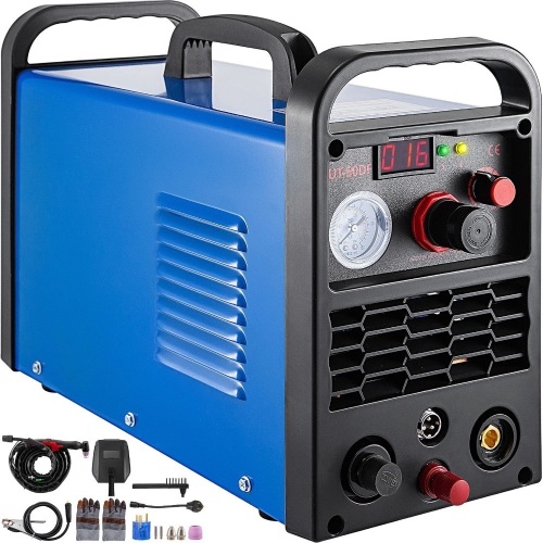 Plasma Cutter Air Plasma Cutter Non-touch Pilot Arc 50 Amp Dual Voltage 110/220v. Appears New - Lot 91