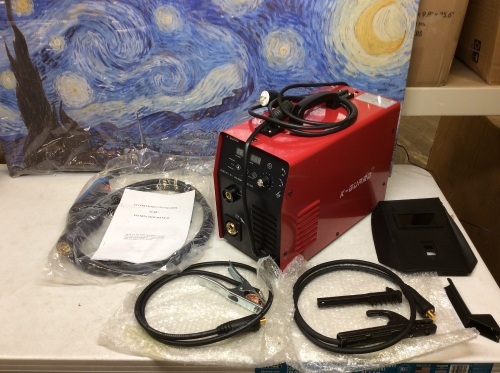 VEVOR MIG Welder MIG280 Gas/Gasless Welding Machine 280A MMA MIG MAG Stick Welder 220V - Lot 128