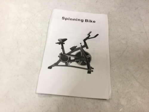 Spinning Bike Exercise Equipment, Details Unknown - E-Comm Return Appears New  - Lot 131