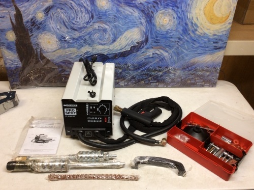 VEVOR Dent Puller Machine 3500A PRO Vehicle Panel Spot Puller Dent Spotter 110V Multispot Bonnet Door Repair. Unknown condition, E-Commerce Return - Lot 133