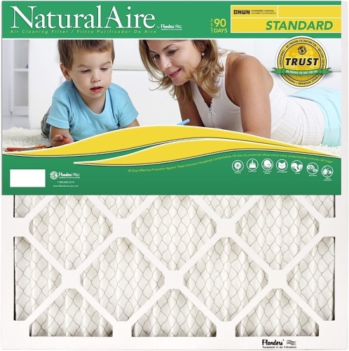 Flanders PrecisionAire 84858.012436 24 by 36 by 1 NaturalAire Standard Pleat Air Filter, 12-Pack - Lot 138