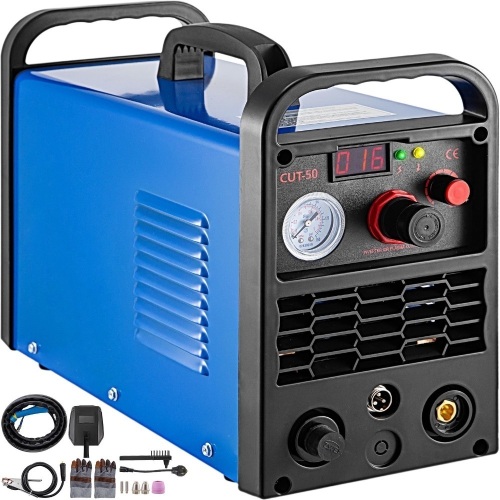 Plasma Cutter Air Plasma Cutter Cut-50 Inverter Cutter Dual Voltage 110-220v 50a. Untested E-Commerce Return. Appears New - Lot 283