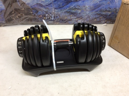 Lot of (1) 52.5LBS Adjustable Dumbbell. New - Lot 285
