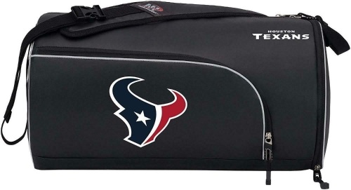Lot of (5) New NFL Houston Texans Squadron Premium Duffel Bags / Gym Bags - Lot 340
