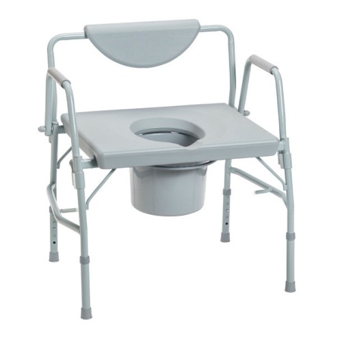 Drive Deluxe Bariatric Drop Arm Commode. New - Lot 399