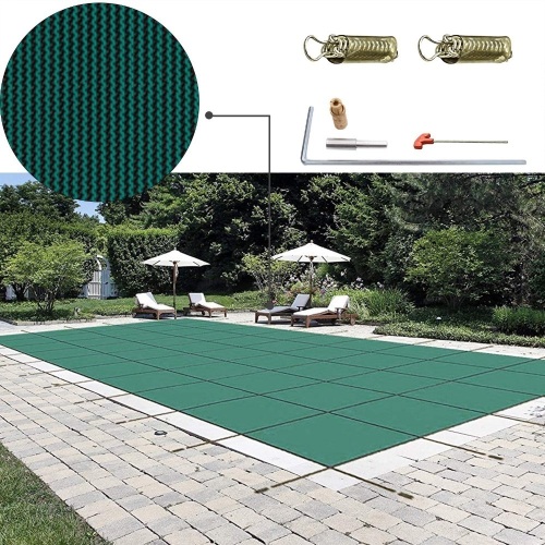 18x36 Ft Rectangular In Ground Swimming Pool Cover. Appears New - Lot 418