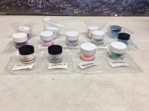 (13) 1 oz Jars of Kiara Sky Nail Dip Powder - Lot 422
