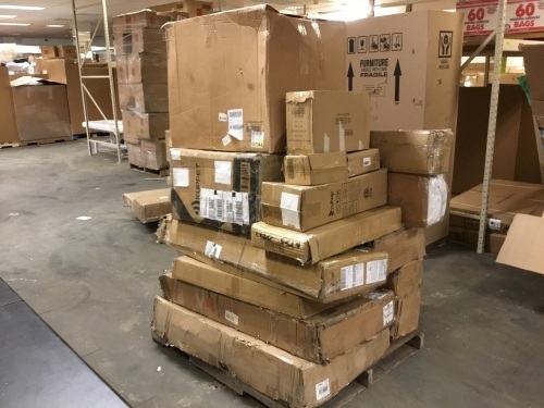 Pallet of Salvage DOT COM Returns from Major Online Retailer. Will Contain Broken or Incomplete Products - Lot 517