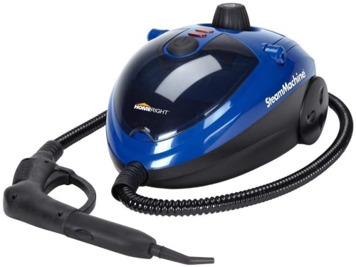 SteamMachine Multi-Purpose Home Steamer Steam Cleaner, Model 53, Blue. Appears New - Lot 544