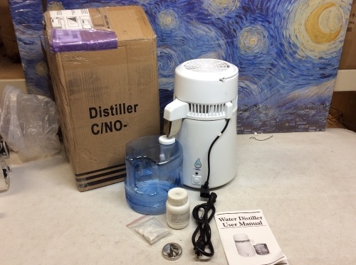 Household Water Distiller. Appears New - Lot 609