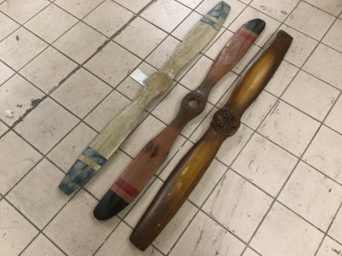 Lot of (3) Decorative Wall-Hanging Propellers - Lot 668