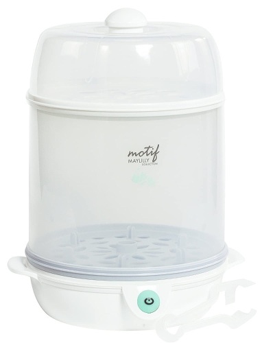 Motif Maylilly Collection"Trumpetlilly" Electric Steam Bottle Sterilizer - Appears New, Untested   - Lot 700