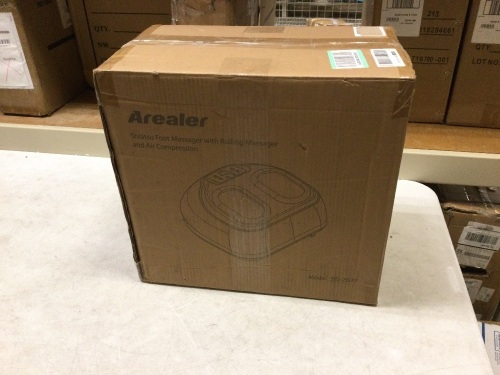 Arealer Foot Massager Machine with Heat. Works. E-Commerce Return - Lot 745