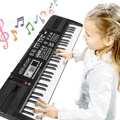 Digital Music Piano Keyboard 61 Key. Appears New - Lot 823