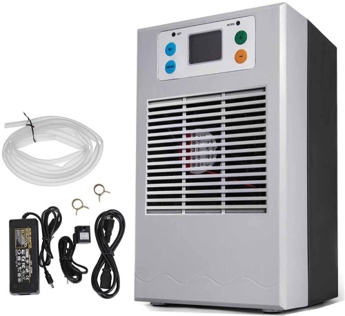 VEVOR 20L 70W Aquarium Water Chiller with Pump Kit Water Cooling Machine. Appears New - Lot 843