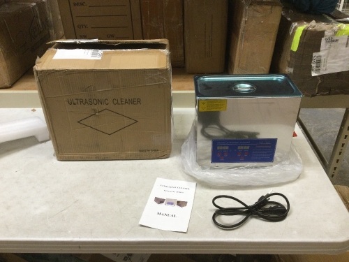 6L Commercial Stainless Ultrasonic Cleaning Machine JPS-30A with Digital Timer and Basket. Untested E-Commerce Return - Lot 844