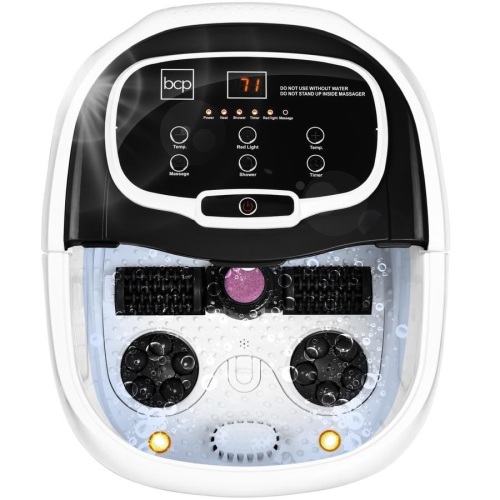Automatic Heated Shiatsu Massage Foot Bath Spa w/ Pumice Stone. Appears New - Lot 882