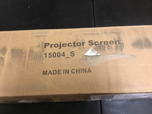 Projector Screen, Details Unknown - E-Comm Return, Appears New  - Lot 924