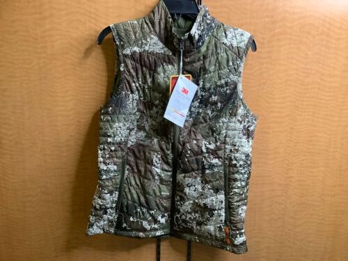 SHE Insulated Vest, True Timber, Strata, Medium, Appears New - Lot 122