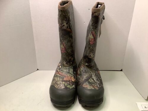 Zoned Comfort Trac 2,000-Gram Insulated Rubber Hunting Boots for Men, 11, Appears New - Lot 150