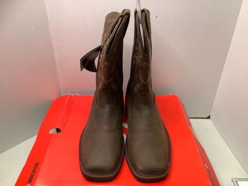Wolverine Rancher Square Toe Boot, 10.5, Appears New - Lot 152