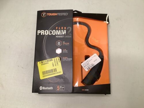 Tough Tested Flex Procomm 2 Headset, Appears New - Lot 188